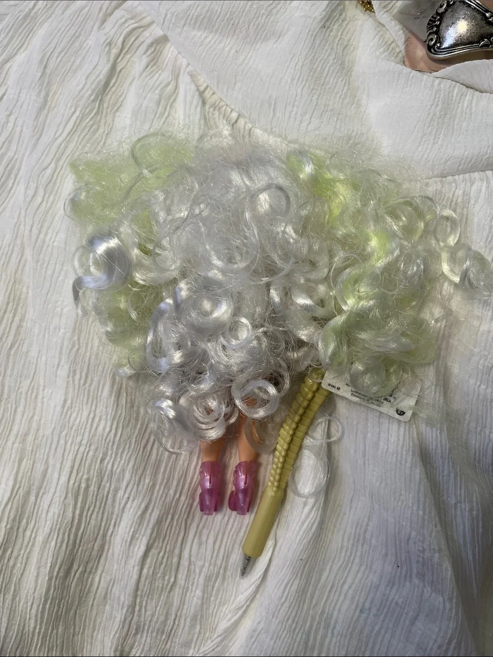 L.O.L. Surprise! Doll with Neon Lime & Lavender Hair and Pink Shoes